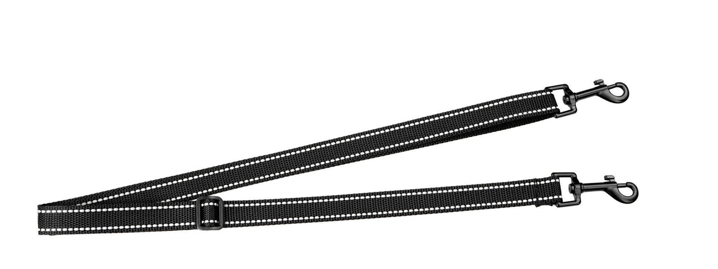 Black adjustable assist strap, 29.5–53 in (75–135 cm)